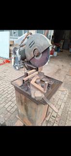 IJzer Afkortzaag 380V - Krachtige Metaalzaag, Doe-het-zelf en Verbouw, Gereedschap | Zaagmachines, Ophalen, Gebruikt, 70 mm of meer