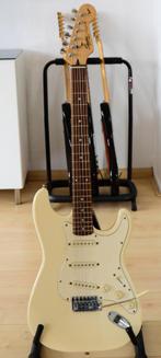 Squier Stratocaster Made in Korea Gold logo 1996, Ophalen of Verzenden, Zo goed als nieuw, Solid body, Fender