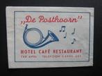 5304 Ter Apel - Hotel Cafe Restaurant De Posthoorn, Verzamelen, Verzenden, Nederland