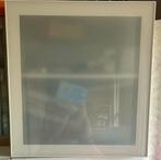 Besta glazen deur wit met mat melk glas, Ophalen, Zo goed als nieuw, Glas, 70 tot 120 cm