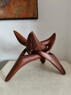 2782 vintage tropisch hardhout organische standaard, Ophalen of Verzenden
