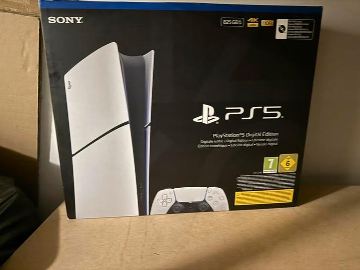 PS5 slim digital edition, Spelcomputers en Games, Spelcomputers | Sony PlayStation 5, Nieuw, Playstation 5 Digital, Ophalen