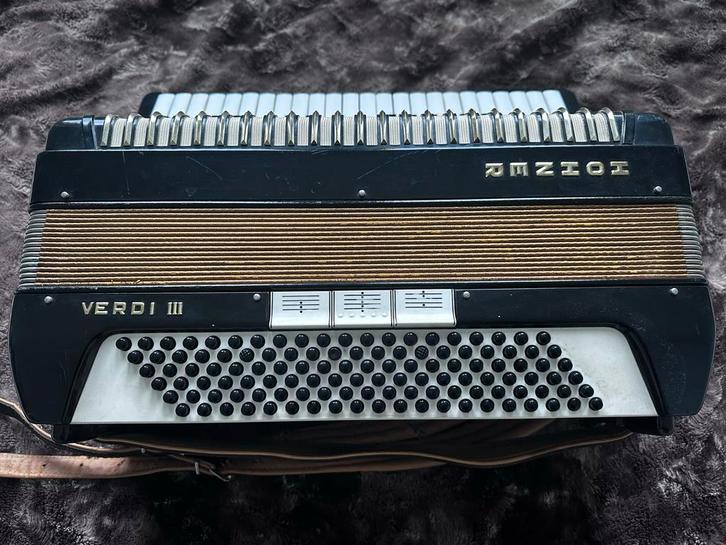 Hohner Verdi III Accordeon - Klassieker!, Muziek en Instrumenten, Accordeons, Gebruikt, Knopaccordeon, Overige formaten, Hohner