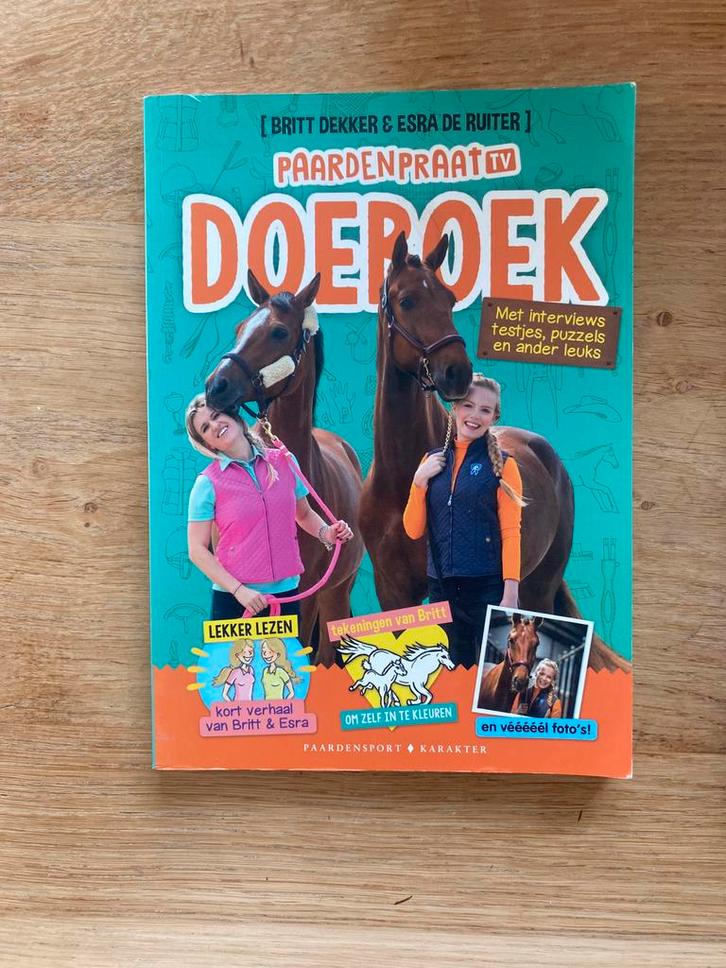 Joke Reijnders - Het PaardenpraatTV doeboek, Boeken, Kinderboeken | Jeugd | onder 10 jaar, Nieuw, Non-fictie, Ophalen of Verzenden