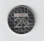 2½ gulden 2001, Beatrix, nikkel, in omloop geweest., Ophalen of Verzenden, Koningin Beatrix, 2½ gulden, Losse munt