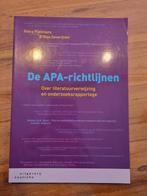 Petra Poelmans - De APA-richtlijnen, Ophalen of Verzenden, Zo goed als nieuw, Petra Poelmans; Olav Severijnen