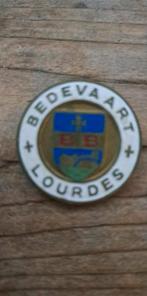 Bedevaart Lourdes broche, Ophalen of Verzenden, Transport