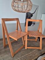 Vintage klapstoelen Aldo Jacober., Huis en Inrichting, Stoelen, Ophalen, Gebruikt, Eén