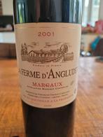 La ferme D'Angludet Margaux 2001, Verzamelen, Wijnen, Rode wijn, Frankrijk, Ophalen of Verzenden, Zo goed als nieuw