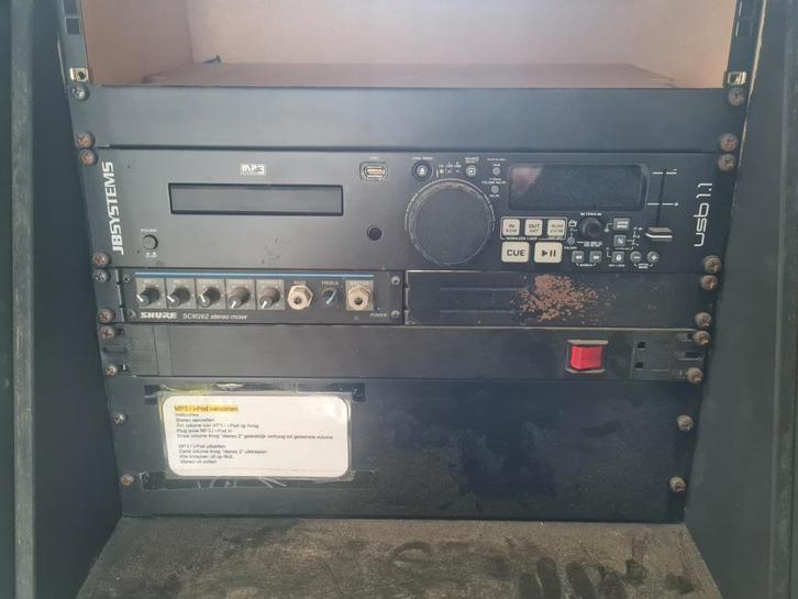 Compleet JB Systems Audio Rack, Audio, Tv en Foto, Professionele Audio-, Tv- en Video-apparatuur, Ophalen of Verzenden
