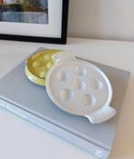 Vintage Escargot schaaltjes gietijzer Ø15cm, set van 2, Ophalen of Verzenden