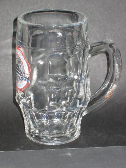2 glazen bierpullen 1976, Verzamelen, Glas en Borrelglaasjes, Gebruikt, Bierglas, Ophalen of Verzenden