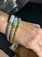 18 karaat desing armbanden, Sieraden, Tassen en Uiterlijk, Armbanden, Ophalen of Verzenden, Zo goed als nieuw, Goud