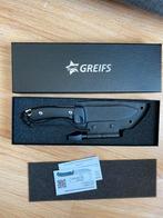 Greifs Milan outdoor mes zilver met vuurstaal Nieuw, Greifs GmbH, Nieuw, Ophalen of Verzenden, Karl-Julius-Weber-Str. 4  74523 Schwäbisch Hall  Deutschland