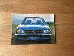 Opel Ascona Brochure - 1979, Ophalen of Verzenden, Gelezen, Opel