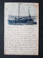 Ansichtkaart Katwijk aan zee 1898 Vissersboot Visser, Ophalen of Verzenden, Voor 1920, Gelopen, Zuid-Holland
