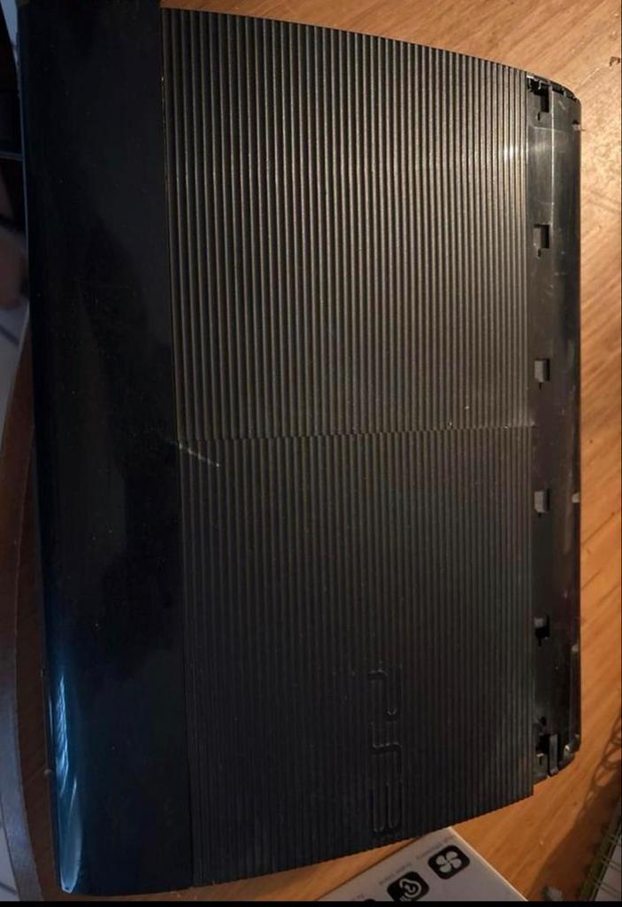 PS3 Slim met Games!, Spelcomputers en Games, Spelcomputers | Sony PlayStation 3, Gebruikt, Slim, 120 GB, Met 1 controller, Met games