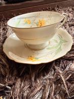 Vintage kop/schotel Duits porselein hutschenreuther Bavaria, Antiek en Kunst, Antiek | Servies los, Ophalen of Verzenden