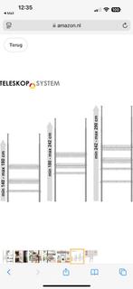 Telescopisch rek, Ophalen of Verzenden, Nieuw