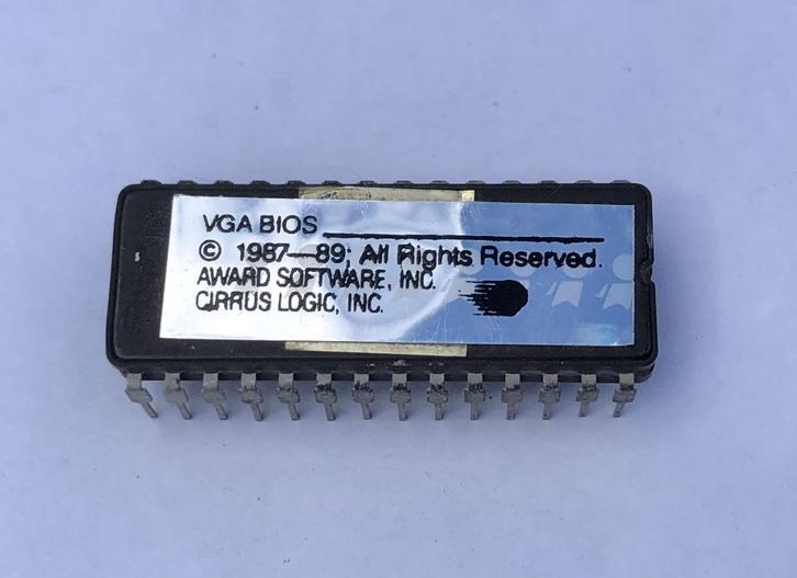 VGA BIOS, Cirrus Logic '87-'89 [2st beschikbaar), Computers en Software, Vintage Computers, Ophalen of Verzenden