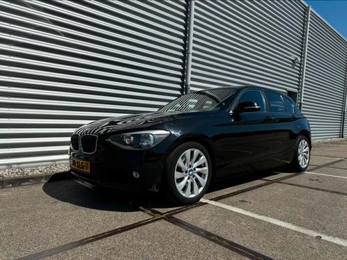 BMW 1-Serie 118I Automaat Navi Cruise 5DR Aut8 2012 Zwart, Auto's, BMW, Particulier, 1-Serie, Benzine, B, Hatchback, Automaat