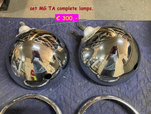 Diverse verlichting oldtimers (MG, Simca en universeel), Verzamelen, Automerken, Motoren en Formule 1, Zo goed als nieuw, Auto's