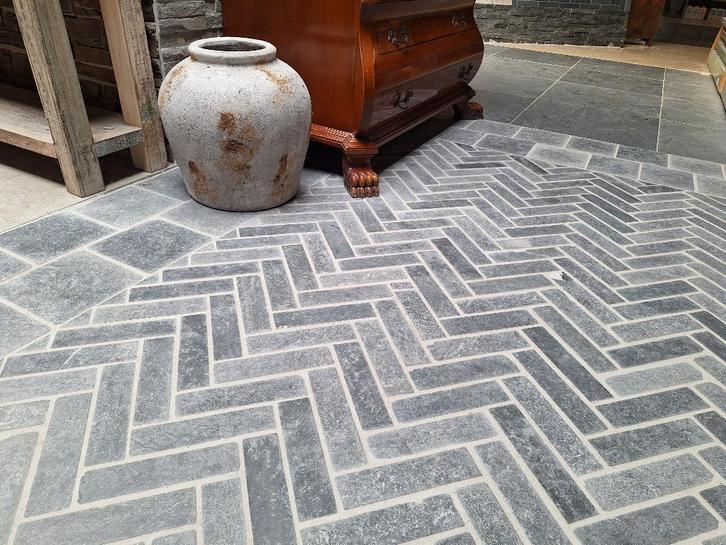 nostalgisch waalklinkervloertje Vietnamees Hardsteen Rustiek, Tuin en Terras, Grind, Keien en Split, Nieuw, Overige typen, Ophalen