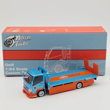 Micro Turbo Custom Tow Truck *Gulf*, blue/orange beschikbaar voor biedingen