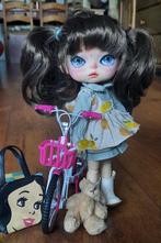 Bjd 21 cm origineel monstdoll, ooak custom made fullset pop, Ophalen of Verzenden, Zo goed als nieuw, Pop