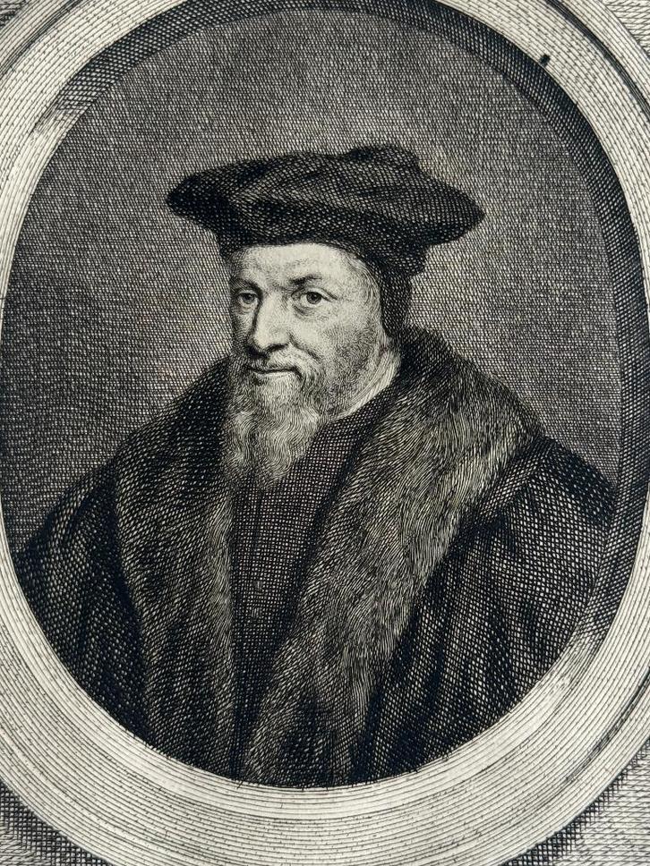 Aytta - Friesland - Viglius van Zuichem, Antiek en Kunst, Kunst | Etsen en Gravures, Ophalen of Verzenden