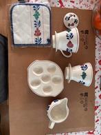 Diverse Boerenbont Keukenspullen, Gebruikt, Overige typen, Ophalen of Verzenden, Aardewerk