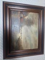 Oud Schilderij met certificaat, Antiek en Kunst, Ophalen of Verzenden