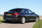 BMW 5-serie 520i Aut8 Exe ✅ Leder ✅ H&K ✅ Sfeer, Automaat, Achterwielaandrijving, Gebruikt, 4 cilinders
