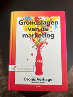 Grondslagen van de marketing - Bronis Verhage, Boeken, Ophalen of Verzenden, Zo goed als nieuw, Economie en Marketing