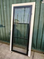 Deur met kozijn, Doe-het-zelf en Verbouw, Kozijnen en Schuifpuien, Deurkozijn, Zo goed als nieuw, Hout, Hout