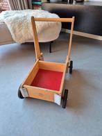 Loopkarretje | vintage, Kinderen en Baby's, Speelgoed | Houten speelgoed, Ophalen, Gebruikt, Overige typen