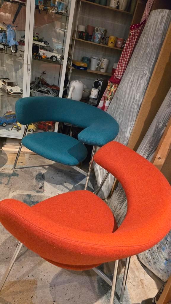 Leolux Divi-Divi Fauteuils - Kvadrat Stof, Huis en Inrichting, Stoelen, Twee, Stof, Ophalen