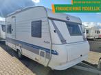 Hobby EXCELLENT EASY 460 UFE FRANSBED + VOORTENT + DOUCHE, Caravans en Kamperen, Rondzit, Hobby, Serviceluik, Bedrijf