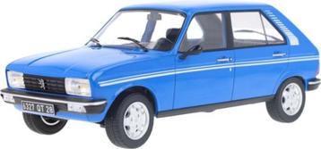 Peugeot 104 S 1981 Ibis Blauw Schaal 1/18 Norev 184903 beschikbaar voor biedingen