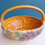 Sarreguemines faience Frankrijk fruit schaal, Ophalen of Verzenden