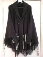 Poncho met mouw L, Modelia, Bruin, Verzenden, Maat 42/44 (L)