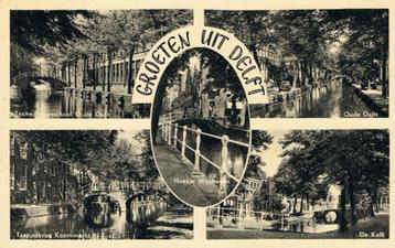 Delft, Groeten uit Delft - 1954 beschikbaar voor biedingen