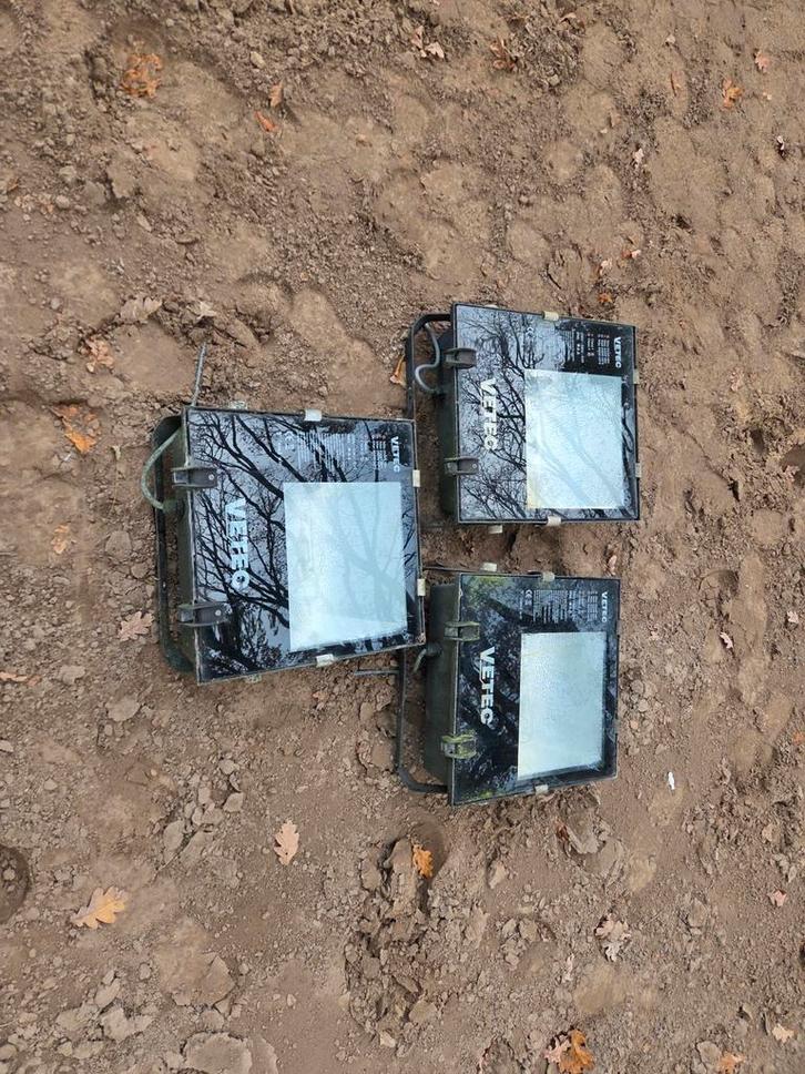 VETEC Lampen - Gebruikt, Doe-het-zelf en Verbouw, Bouwverlichting, Gebruikt, Lamp met armatuur, 200 tot 500 watt, Ophalen of Verzenden