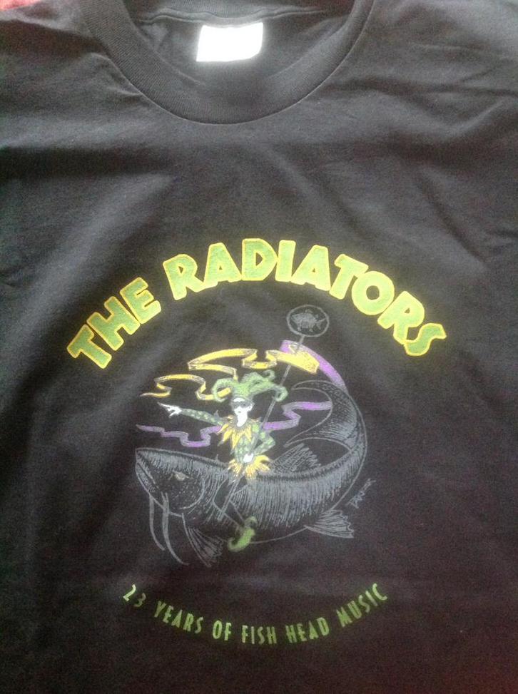 T-shirt The Radiators nieuw maat XL, Kleding | Heren, T-shirts, Zo goed als nieuw, Maat 56/58 (XL), Zwart, Ophalen of Verzenden