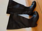 Dames Laars van Leer, Kleding | Dames, Schoenen, Ophalen, Zo goed als nieuw, Zwart