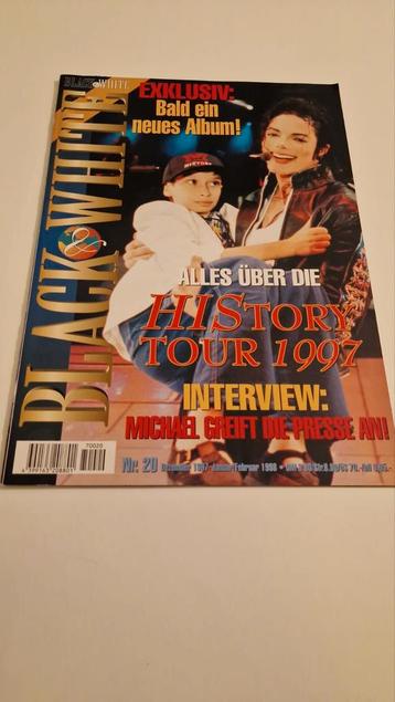 Michael Jackson Black & White Magazine 1997 beschikbaar voor biedingen