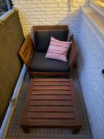 Houten Tuinset met Bank en Tafel, Ophalen, Zo goed als nieuw, Hout, Bank