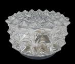 2087 Vintage glazen plafoniere plafonniere plafondlamp lamp, Ophalen of Verzenden, Zo goed als nieuw, Glas