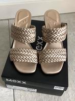 Mexx muiltjes met hak kleur goud, Sandalen of Muiltjes, Ophalen of Verzenden, Zo goed als nieuw, Mexx