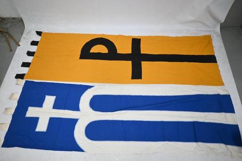 3 x grote vlag vaandel duitsland organisatie religie kerk, Antiek en Kunst, Antiek | Religie, Ophalen of Verzenden